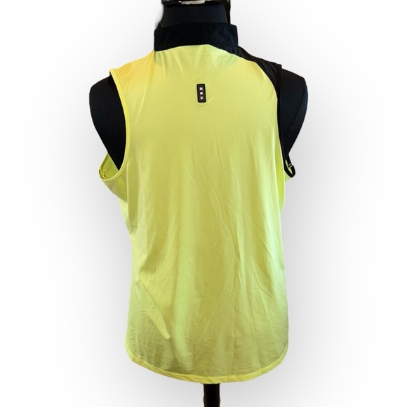 JAMIE SADOCK STAND-UP COLLAR QUARTER ZIP SLEEVELESS TOP 02217-GRAPEFRUIT-840 - Picture 3 of 11